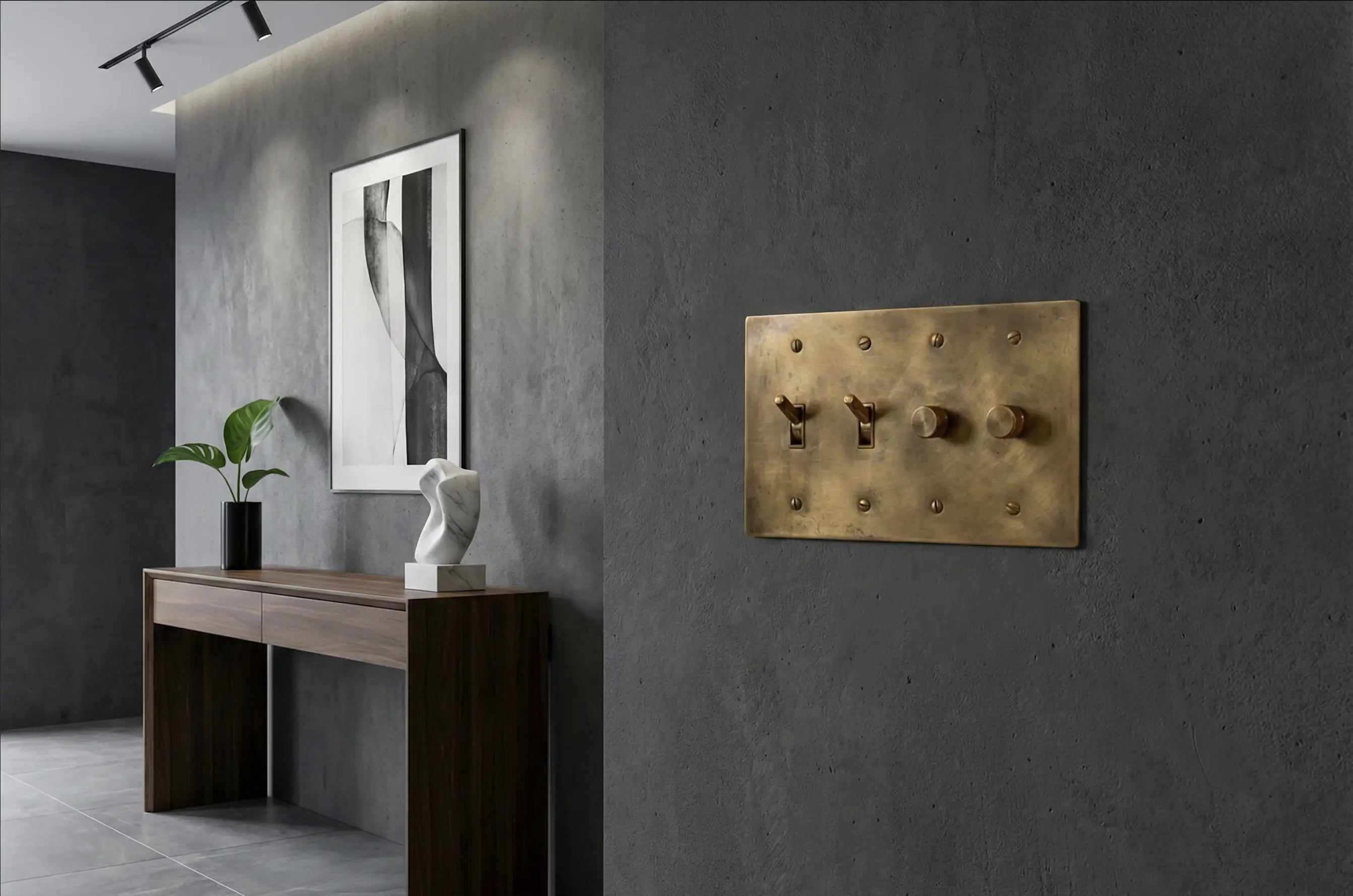 Unlacquered Brass Light Switches & Outlets