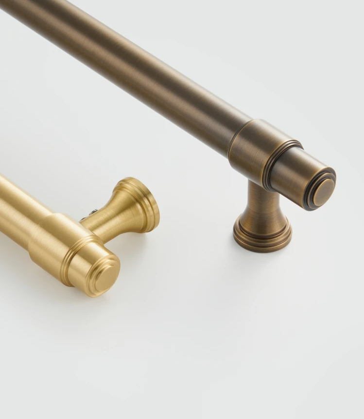 Solid Brass Door Pull Handle – Classical Style for Cabinets & Doors