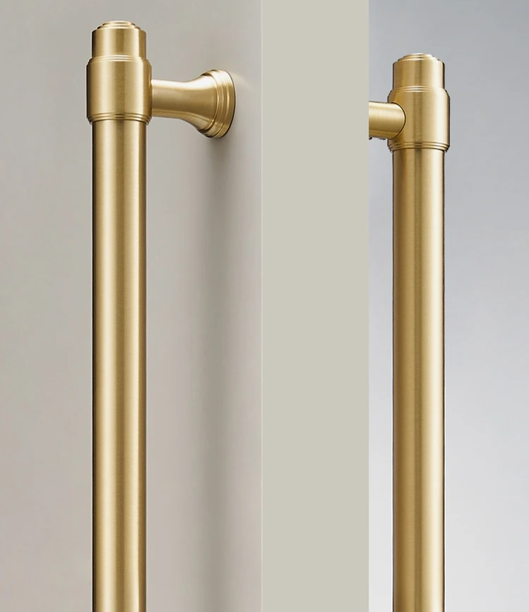 Solid Brass Door Pull Handle – Classical Style for Cabinets & Doors