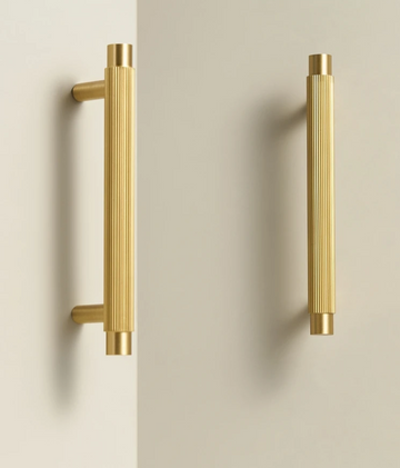 Solid Brass Linear Handle – Modern Kitchen & Cabinet Pull Bar