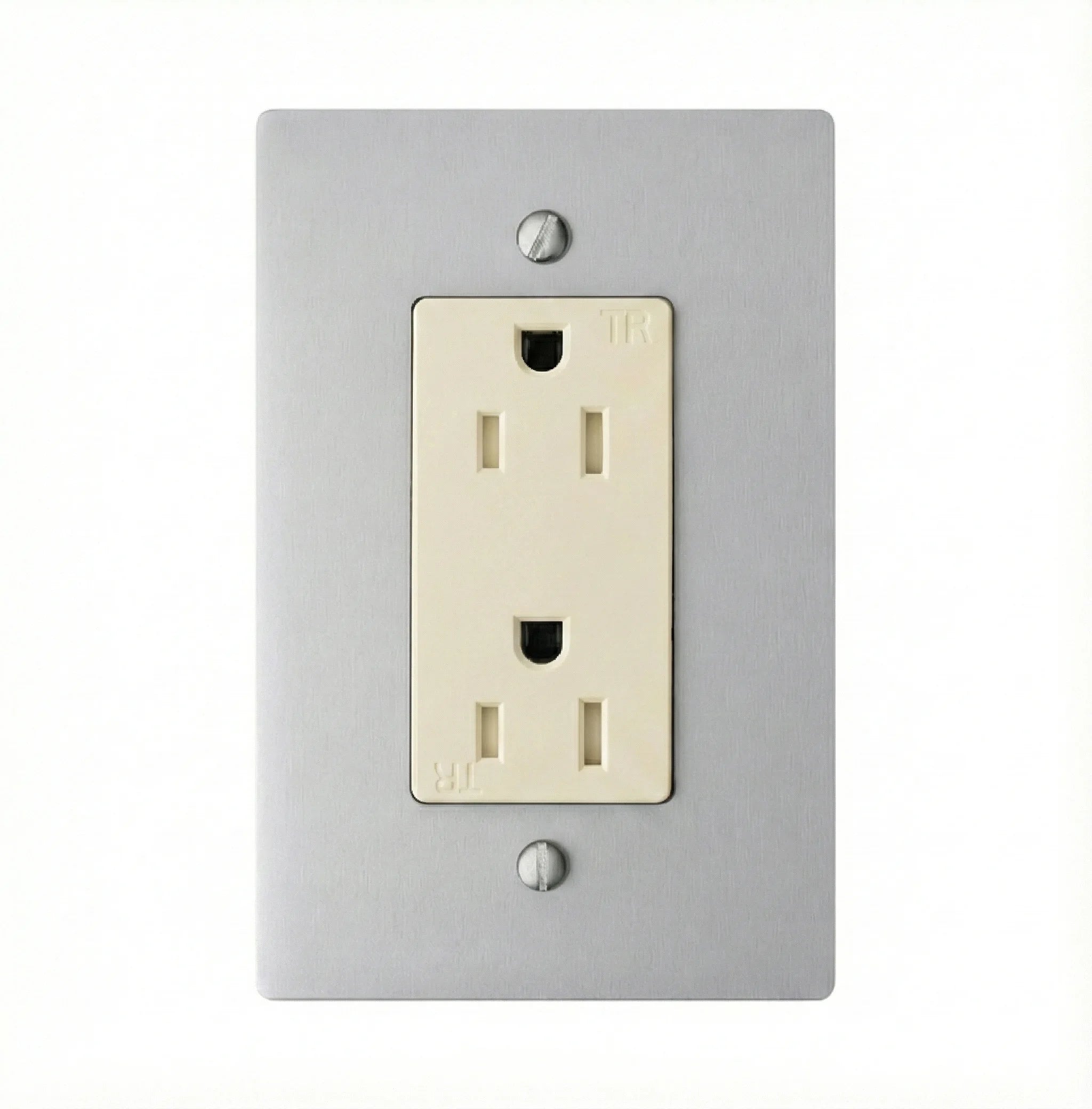 Solid Brass Duplex Outlet