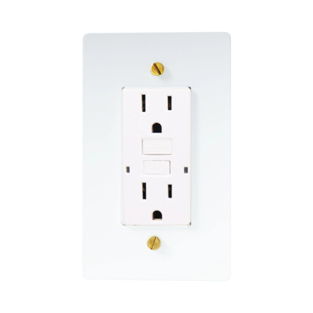 Fixture Outlet Brass GFCI Electrical Outlet - Bathroom/Kitchen | Getswitches ...