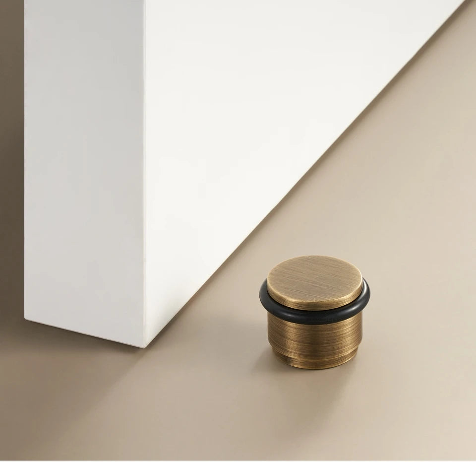 Solid Brass Door Stopper – Heavy-Duty Indoor & Outdoor Use