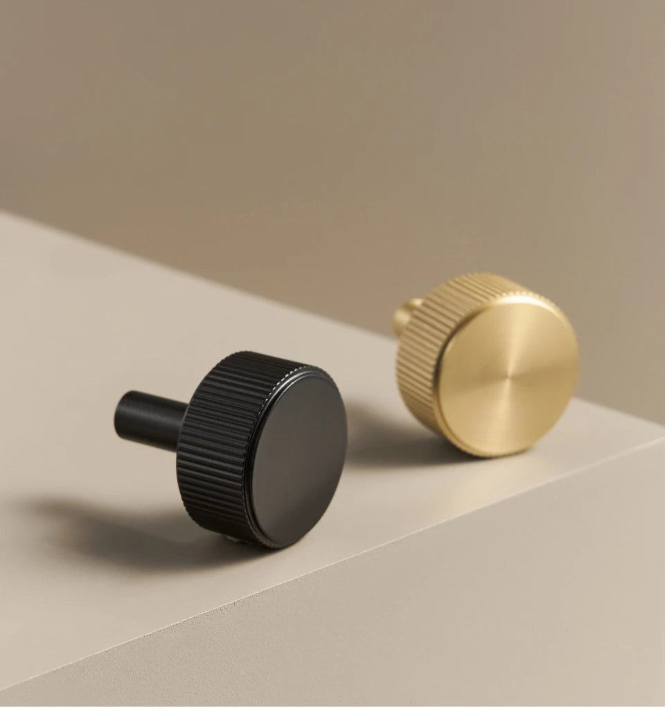 Solid Brass Linear Handle – Long T-Bar Cabinet & Drawer Pull