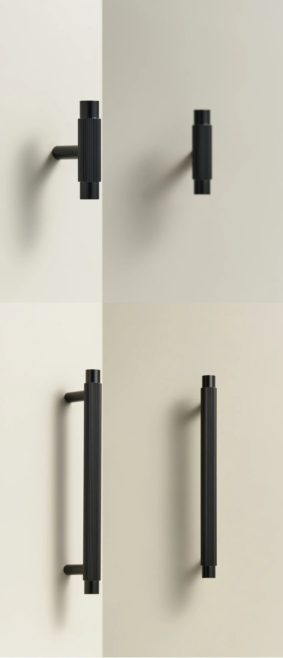 Solid Brass Linear Handle – Modern Kitchen & Cabinet Pull Bar