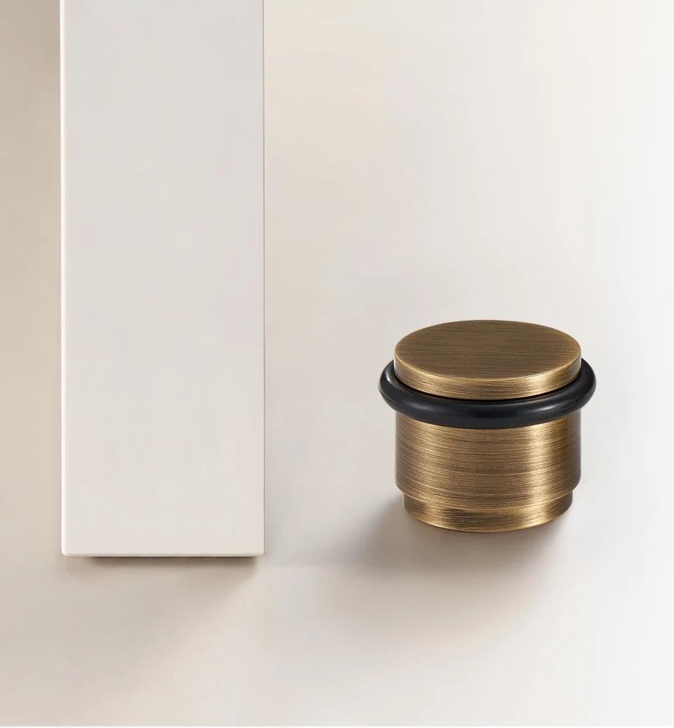 Solid Brass Door Stopper – Heavy-Duty Indoor & Outdoor Use