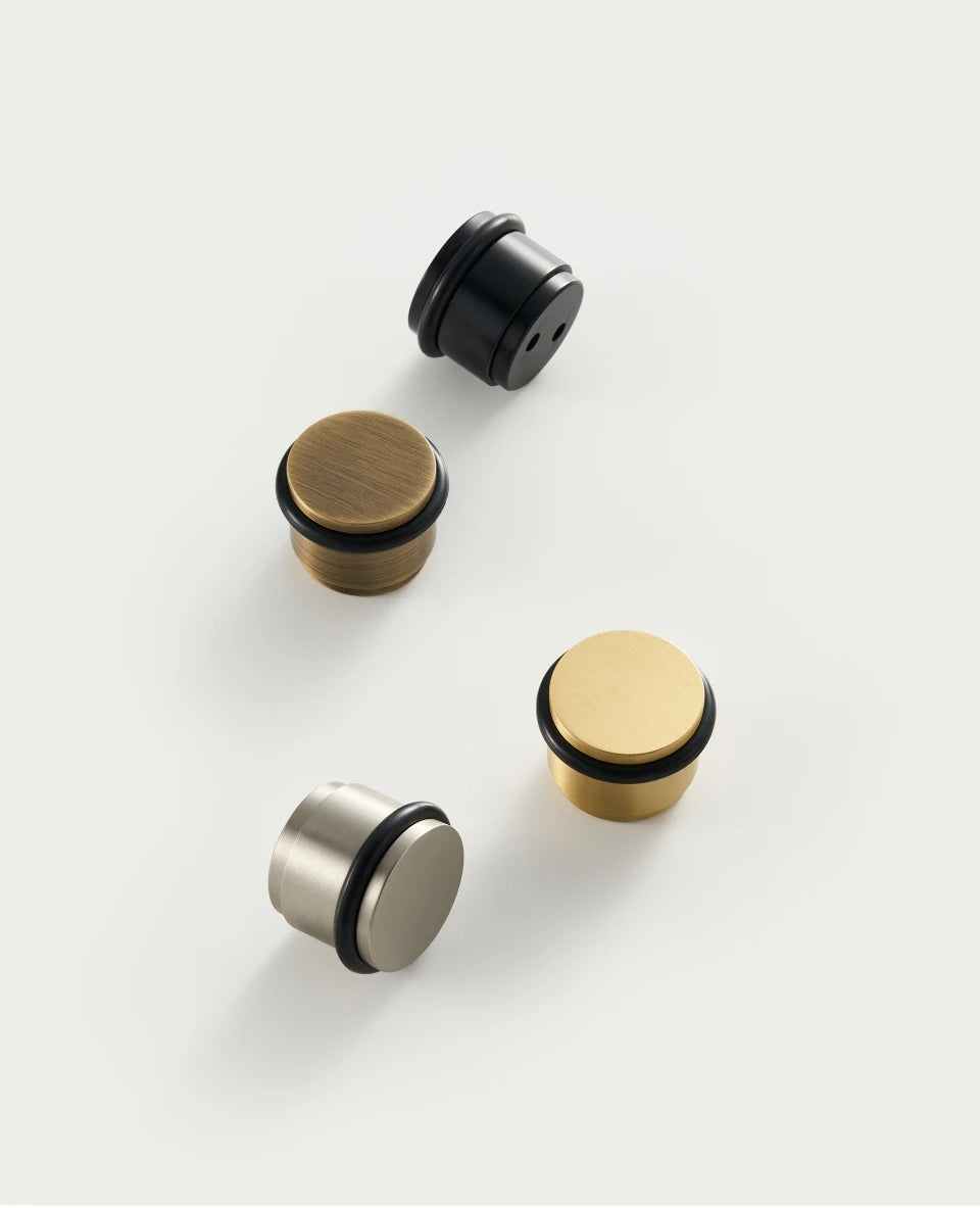 Solid Brass Door Stopper – Heavy-Duty Indoor & Outdoor Use