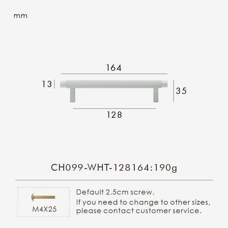 Solid Brass Linear Handle – Modern T-Bar Cabinet & Drawer Pull