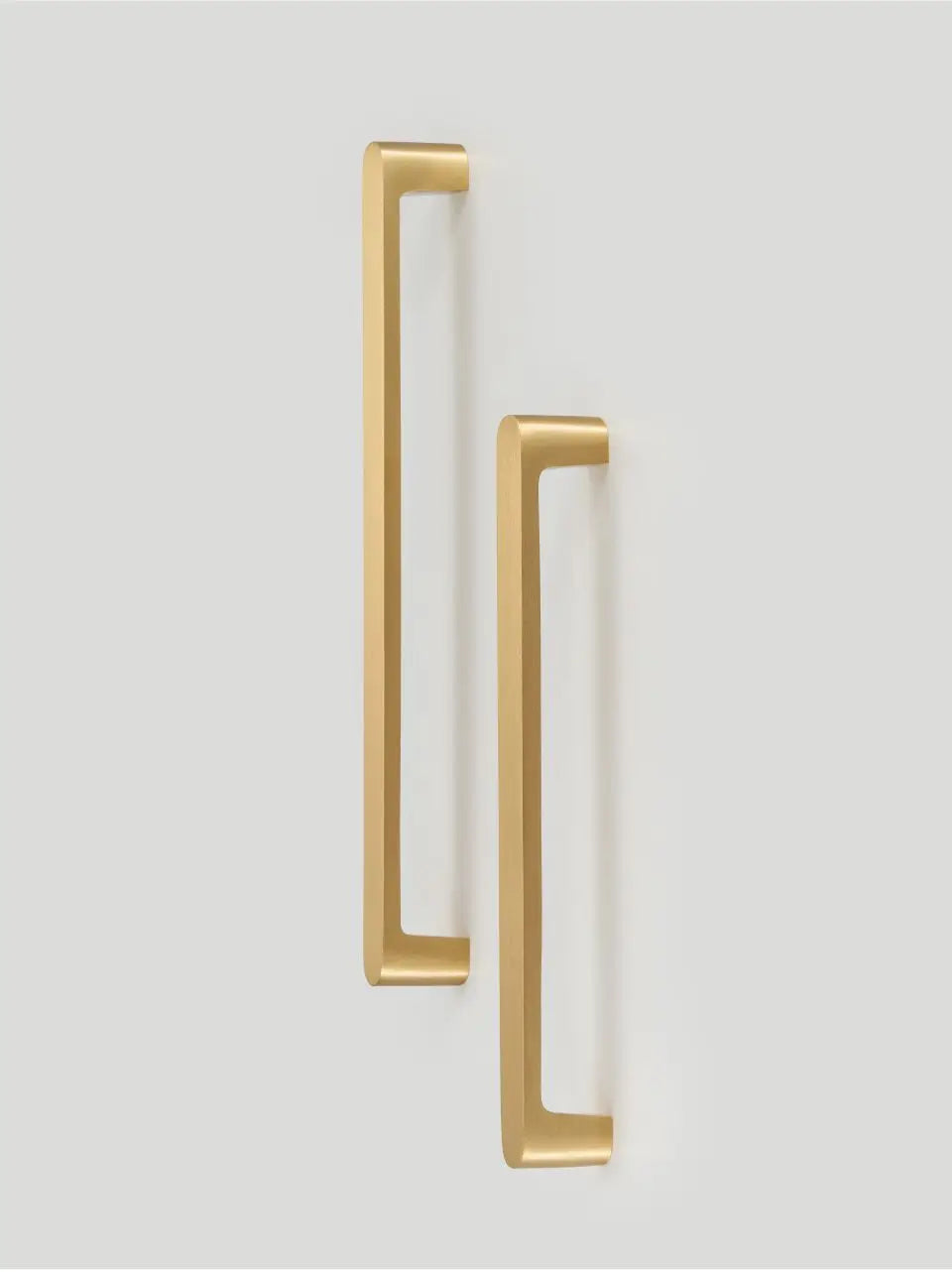 Solid Brass Handle – Simple Gold Cabinet & Drawer Pull