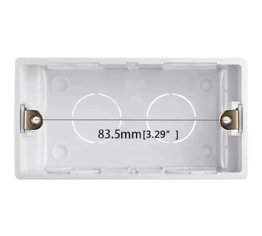 OB 1-Gang Stainless Steel Retro Toggle Light Switch