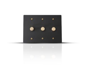 Black Brass Dimmer Switch - Customized lighting control