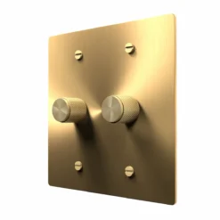 Brass dimmer switch