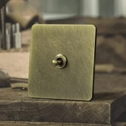 Bronze Wall Light Toggle Switch