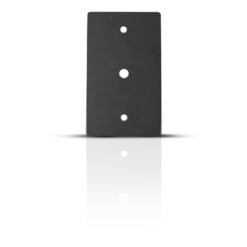 Black Brass 1 Gang Dimmer Cover Plate