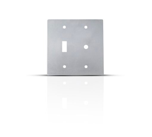 Toggle Switch & Dimmer Combo Cover Plate