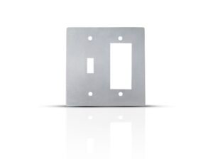 Stainless steel switch cover plates