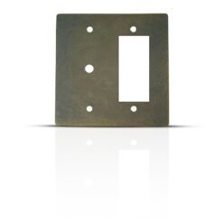 Bronze brass Dimmer & Socket Cover Plate