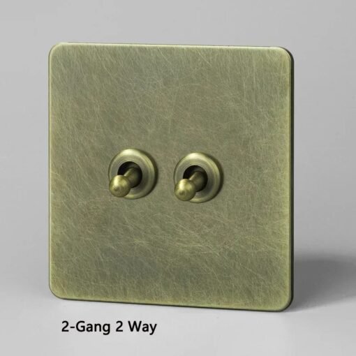 Bronze Wall Light Toggle Switch - Image 9