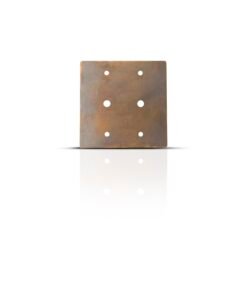 Aged Brass 2 Gang Dimmer Cover Plate