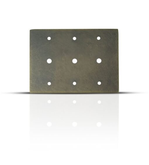 Bronze brass 3 Dimmer Cover Plate