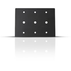 Black Brass 3 Gang Dimmer Cover Plate