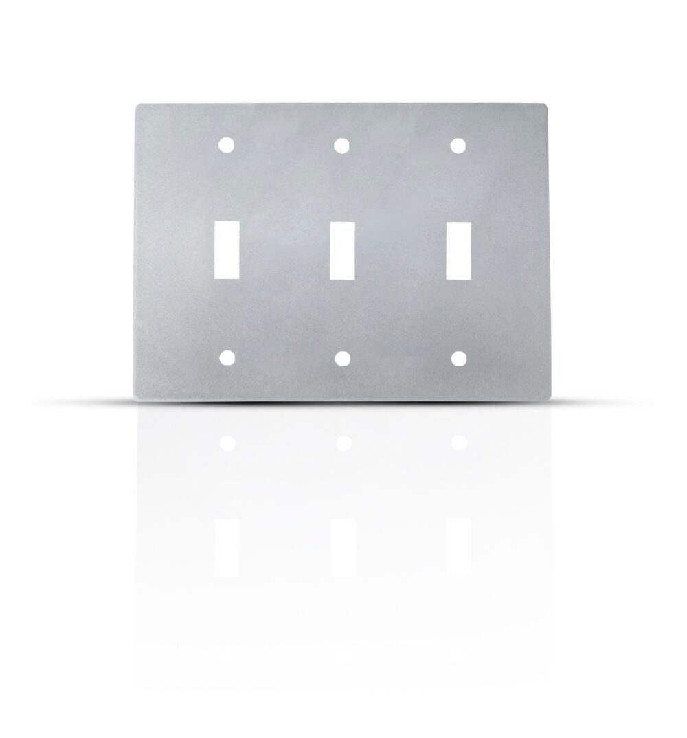 Three Toggle Light Switch Cover Plate