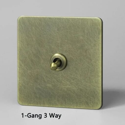 Bronze Wall Light Toggle Switch - Image 4