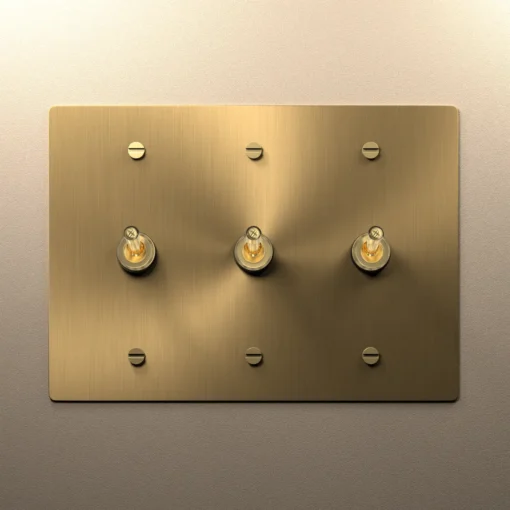 Brass Retro Toggle Switch - Image 6