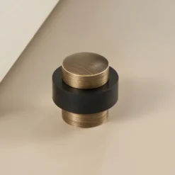 Brass door stop