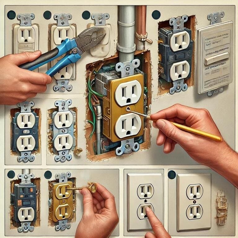 How to Replace Outlet Cover Plates 1