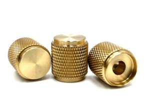 Brass dimmer knobs