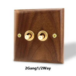 Wood Toggle Switch