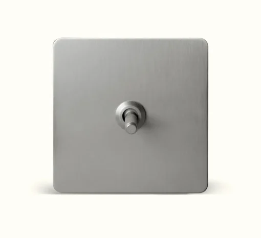 Light Switch Silver Matte Panel - Image 2