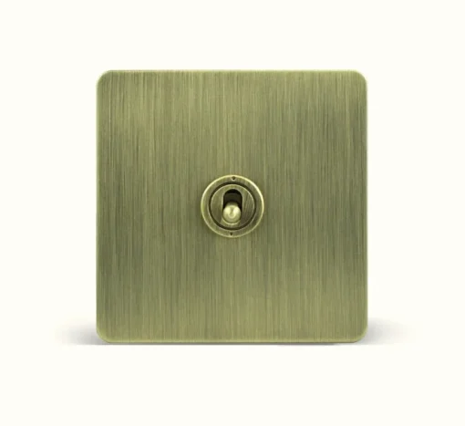 Bronze Toggle Switch - Brushed Panel - Image 4