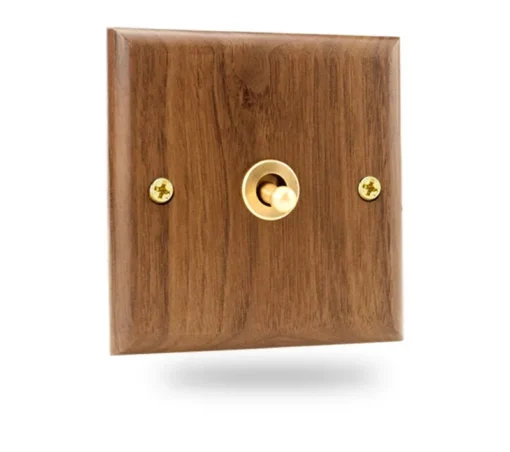 Black Walnut Solid Wood Toggle Switch - Image 3