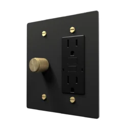 Dimmer & Outlet combo